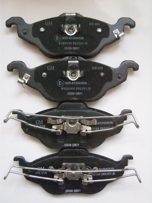 Placute frana fata Opel Astra G originale GM Dispozitive de franare Opel Astra G